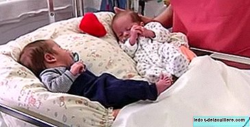 "Amb tú", das Kissen, das Neugeborene umarmt, wenn ihre Eltern es nicht sind