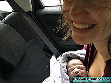 He gives birth in his car and asks the brand on Twitter to give him one