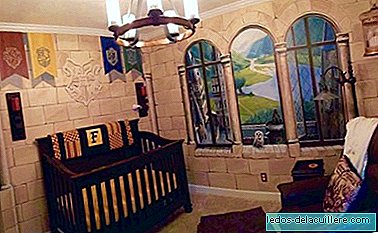 The baby who feels the magic every day ... in her Harry Potter room