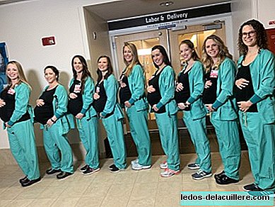الحمل معدي: تسع ممرضات في قسم التوليد حامل في نفس الوقت وسوف يلدن بين أبريل ويوليو