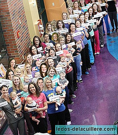 Pregnancy is contagious: 36 nurses from a NICU in the United States welcome their babies this year