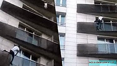 The hero who climbed four floors to save a child