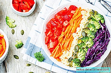 The most fun and healthy dish for kids: rainbow salad
