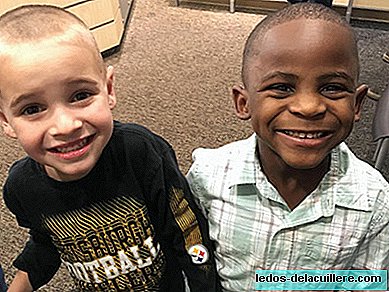 Racism is learned: he decides to cut his hair as his friend so that the teacher is not able to differentiate them
