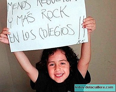 Yedi yaşındaki bir çocuğun daha az reggaeton ve okullarda daha fazla kaya isteme iddiası