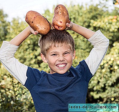 The trick of the potato of a father who managed to change his three-year-old son's mood