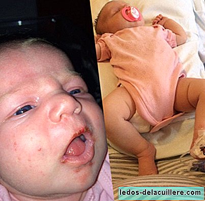 Esta é a razão pela qual ninguém deve beijar um bebê na boca: sua filha estava perto de não lhe dizer