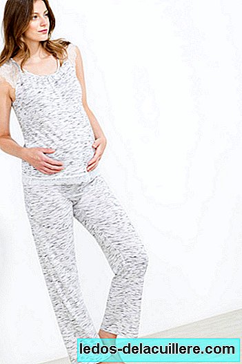 The new collection of Women'secret Maternity dresses in gray