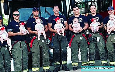 Paternity is also contagious: seven firefighters have been parents of seven babies in 14 months