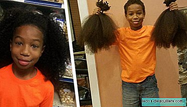 The beautiful story of an 8-year-old boy who let his hair grow for 2 years to donate to children with cancer