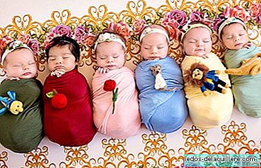 The magical photographs of newborn babies dressed as Disney princesses