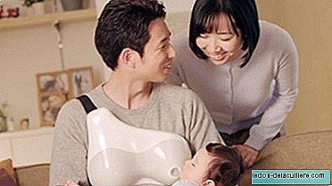 The Japanese have invented it: they create an artificial breast so that parents can "breastfeed" the baby