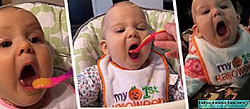 The videos of the baby who opens her mouth to eat like there's no tomorrow