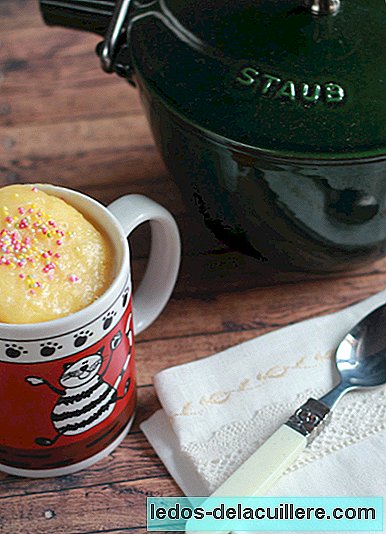 Mug yogurt cake ideal for breakfast and snacks. Recipe