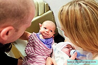 They could not have children and ended up being parents of two babies born five weeks apart