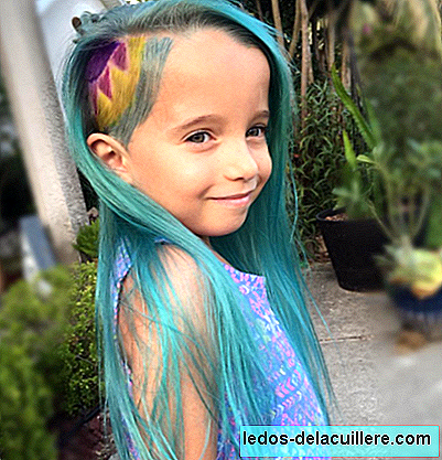 Você permitiria que sua filha ou filho usasse cabelo como um unicórnio?