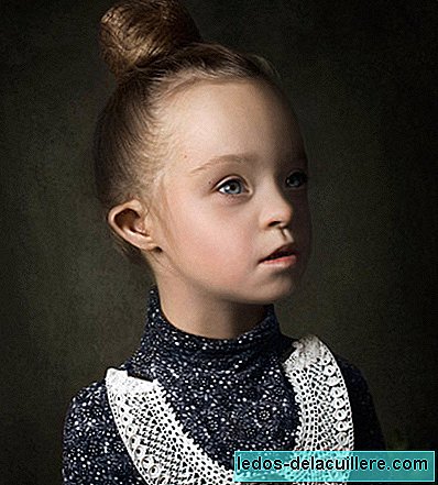 Beautiful portraits of girls with Down syndrome: art as a form of integration