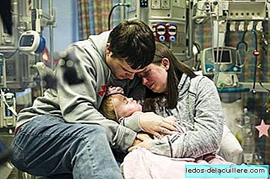 Broken in pain, they share the last moments of their daughter's life to raise awareness about organ donation