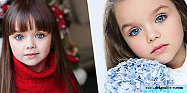 Her name is Anastasia, she is six years old and is considered "the most beautiful girl in the world"