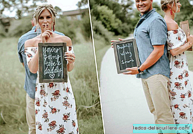 Surprise your partner with a photo session announcing that it will be dad and your reaction we love