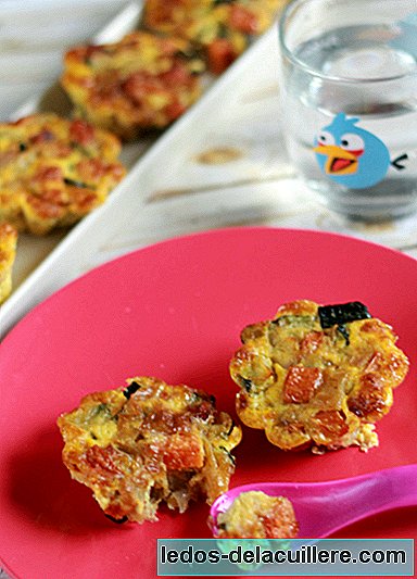 Your children will eat vegetables better with these vegetable muffins