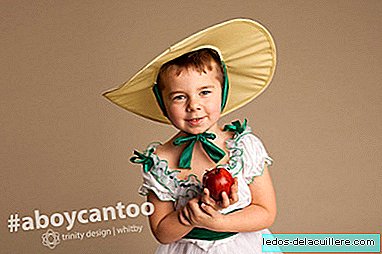 'A boy can too', a campaign that encourages children to take out their feminine side