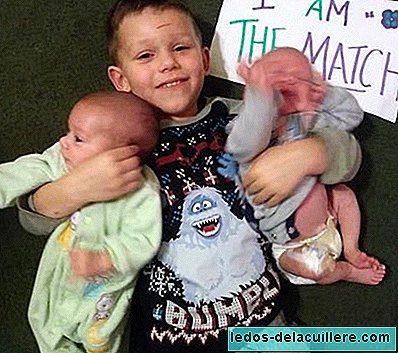 Een vierjarige jongen zal zijn beenmerg doneren om het leven van zijn vier maanden oude tweelingbroers te redden