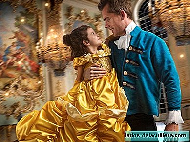 A father recreates stunning scenes of 'Beauty and the Beast' to fulfill his daughter's dream