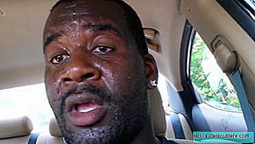 A father locks himself in his car off in the sun to give an important message