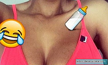 A mother shares in a funny picture one of the common problems of breastfeeding