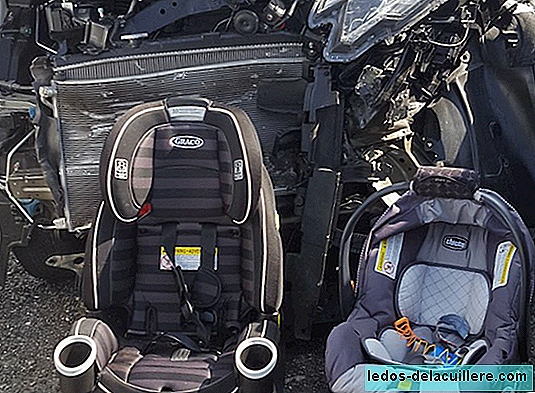 A mother shows us the importance of always placing our children correctly in the car seat