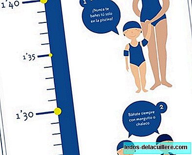 Abrisud publishes a height meter for kids that includes 10 child safety standards in the pool