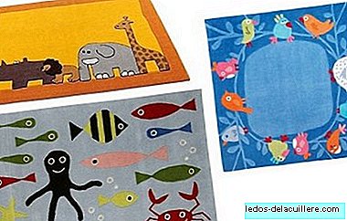 Children's rugs with animal drawings