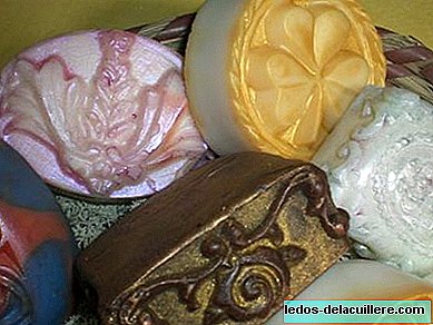 Something more than gifts for mom: antique soaps and floral bags