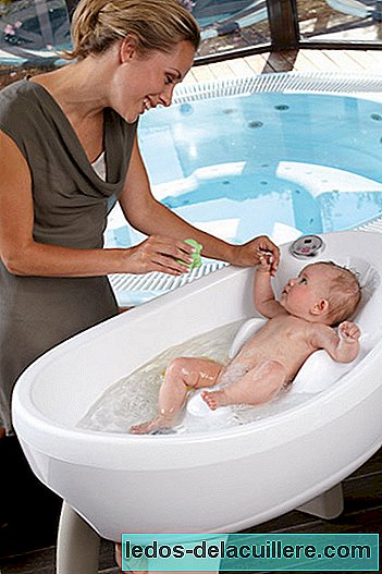 Baignoire balnéo pour bébé