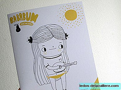 Bababum: bilježnica za odmor koja će se djeca zabavljati i slušati glazbu