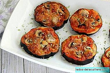 Individual eggplants for dinner. Recipe