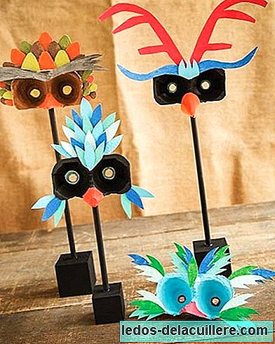 Máscaras de carnaval para fazer com as crianças