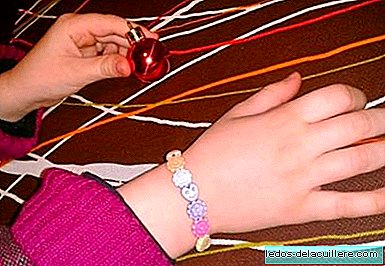 How children enjoy making their own necklaces and bracelets!
