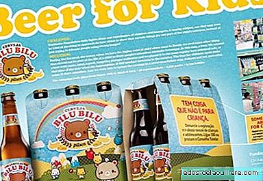 Children's beer to denounce the exploitation of children
