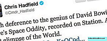 Chris Hadfield ISS'ye katılımını Bowie'nin Space Oddity'nin heyecan verici bir versiyonuyla kapattı