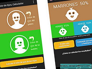 "Babyøyefarge": en Android-applikasjon for å vite fargen på øynene babyen din vil ha