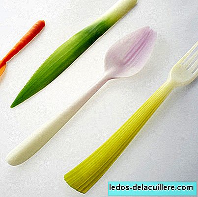 Eat with vegetable cutlery