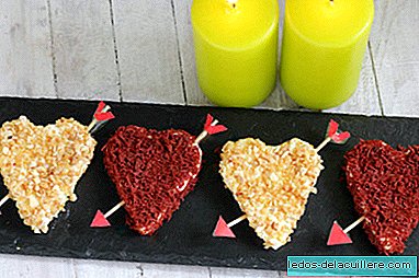 Cheese hearts with nuts and tomato for mom. Valentine's Recipe