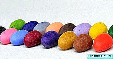 Crayon Rocks, gekleurde wassen in de vorm van stenen