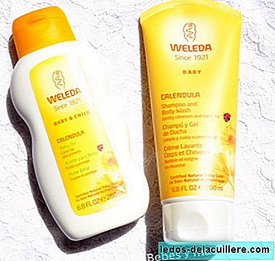 Taking care of my baby's skin: we tried the Weleda Calendula range