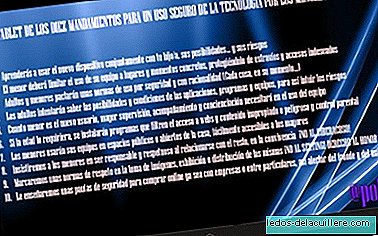 Decalogue of the National Police of Spain for children using tablets and mobile phones