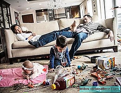 Humoristiske fotografier om kaoset i livet med barn