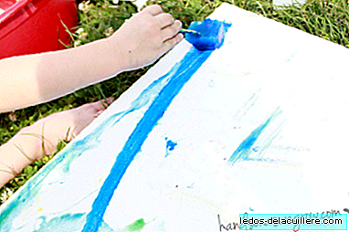 DIY: Rysowanie zamrożoną farbą