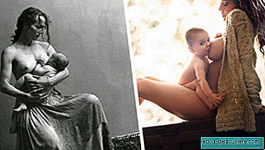 Two beautiful breastfeeding photos with a lot of message that Facebook no longer censures